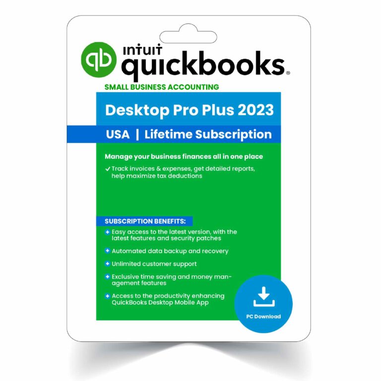 Quickbooks Desktop Pro Plus 2023